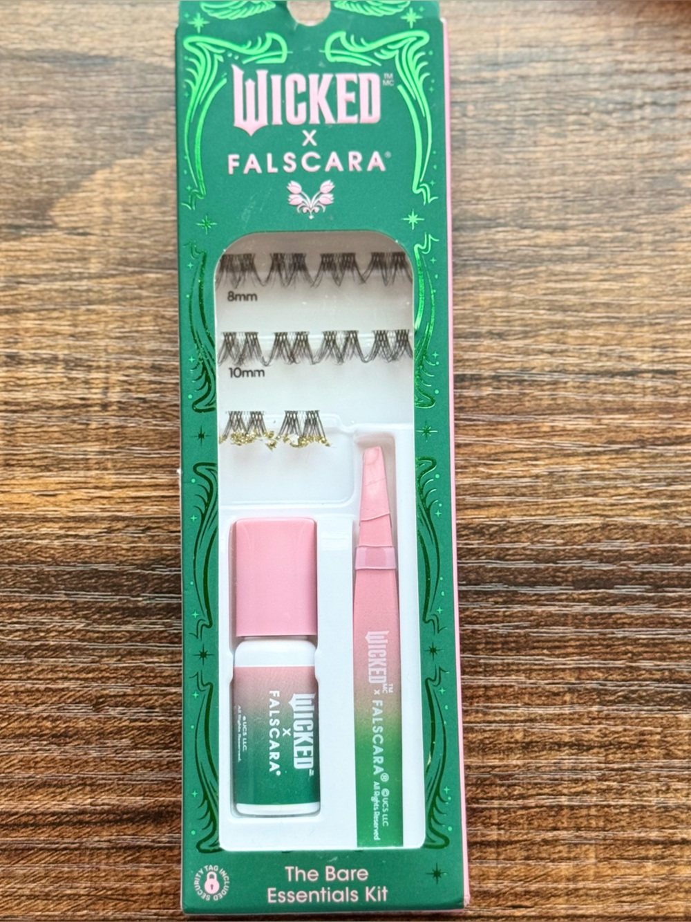 2 Pack Wicked x Falscara Bare Essentials Lash Kit Wisps Bond Seal Applicator
